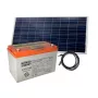  Solar battery set GOOWEI ENERGY OTD100 (100Ah, 12V) és Victron Energy 115Wp/12V napelem