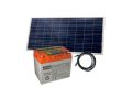   Solar battery set GOOWEI ENERGY OTD33 (33Ah, 12V) and solar panel Victron Energy 115Wp/12V