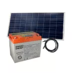 Solar battery set GOOWEI ENERGY OTD75 (75Ah, 12V) és Victron Energy 115Wp/12V napelem Solar battery set GOOWEI ENERGY OTD75 (75Ah, 12V) és Victron Energy 115Wp/12V napelem