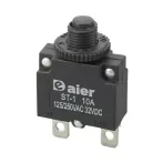   Overcurrent Thermal Circuit Breaker ST-1 250VAC/10A or 32VDC/10A