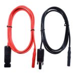   Solar cable 4mm2, red+black with MC4/multimeter connectors, 1m