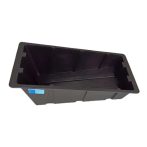   Plastic solar panel holder for straight roof without accessories