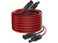   Solar cable 4mm2, red+black with MC4 connectors, extension 10m