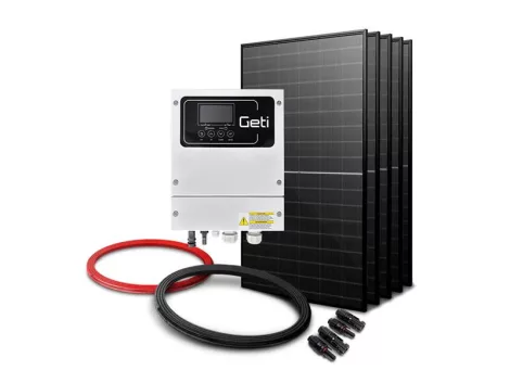 Set for Photovoltaic water heating GETI GWH02D 2275W PV Trina