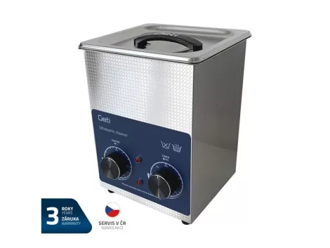 Ultrahangos tisztító GETI GUC 02A 2L Stainless Steel