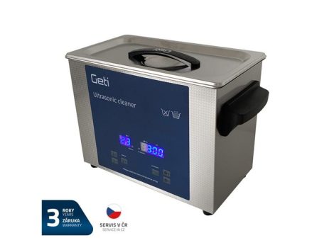 Ultrahangos tisztító GETI GUC 04B 4L Stainless Steel