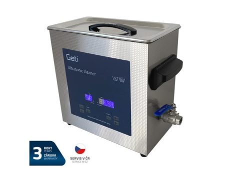 Ultrahangos tisztító GETI GUC 06B 6L Stainless Steel