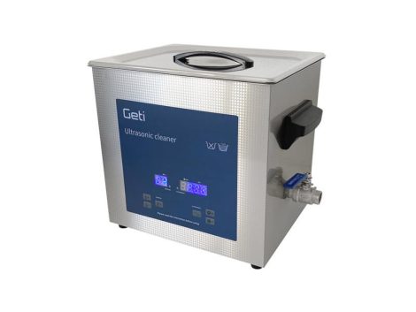 Ultrasonic cleaner GETI GUC 10B 10L Stainless Steel