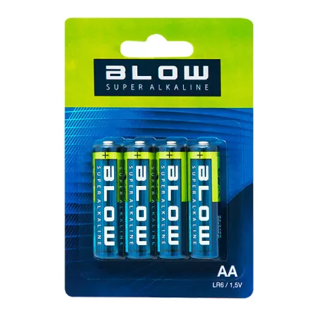 Battery AA (LR6) alkaline BLOW Super Alkaline 4 pcs Battery AA (LR6) alkaline BLOW Super Alkaline 4 pcs