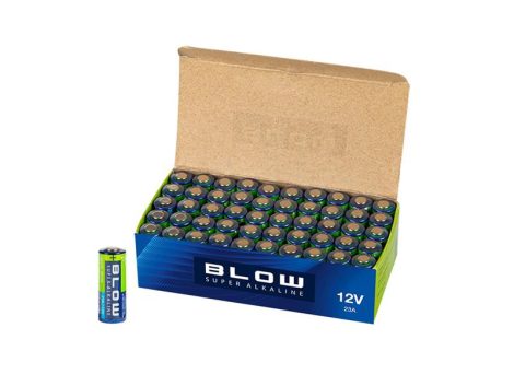 Battery 23A (12V) alkaline BLOW Super Alkaline 50x 1pc / shrink