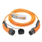 LAPP 61785 típusú 2 11kW 20A 3 fázisú töltőkábel elektromos autóhoz LAPP 61785 típusú 2 11kW 20A 3 fázisú töltőkábel elektromos autóhoz