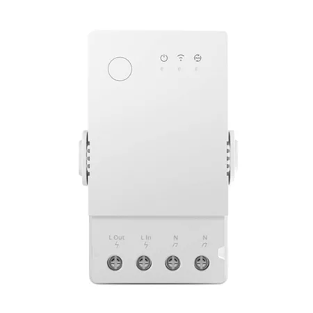 Okos hőmérséklet- és páratartalom kapcsoló DIN sínen SONOFF THR316 TH Origin WiFi