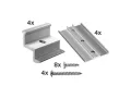  Accessories for panel holder for panels w. 1038 mm, thickness 35 mm