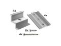   Accessories for solar holders for panels w. 1038 mm, thickness 30 mm