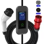   IMMAX NSE003 EV/PHEV AC Type 2 22kW WiFi Tuya utazási töltőállomás