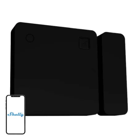 Smart door/window detector SHELLY BLU Black Bluetooth Smart door/window detector SHELLY BLU Black Bluetooth