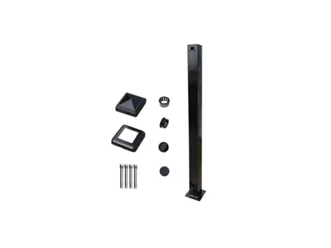 Leg for solar panel fence system
