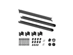 Leg connector for solar panel fence system