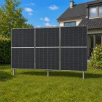 Fence structure TIPA for 3 solar panels 1365Wp Fence structure TIPA for 3 solar panels 1365Wp