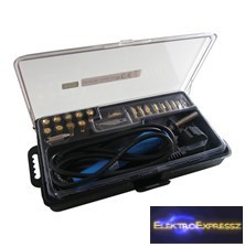 Fa égető páka, pirográf készülék 22 fejes készlet