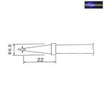 CZ-06540070 Tartalék pákahegy (ZD-30C,ZD-99,ZD-8906,ZD-8906L) CZ-06540070 Tartalék pákahegy (ZD-30C,ZD-99,ZD-8906,ZD-8906L)