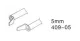 Hegyes forrasztópáka hegy ZD-409SMD átlag 5mm Hegyes forrasztópáka hegy ZD-409SMD átlag 5mm
