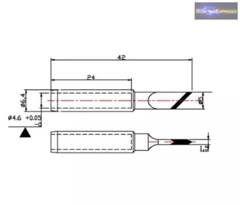 Tartalék pákahegy ZD-8919 N9-56