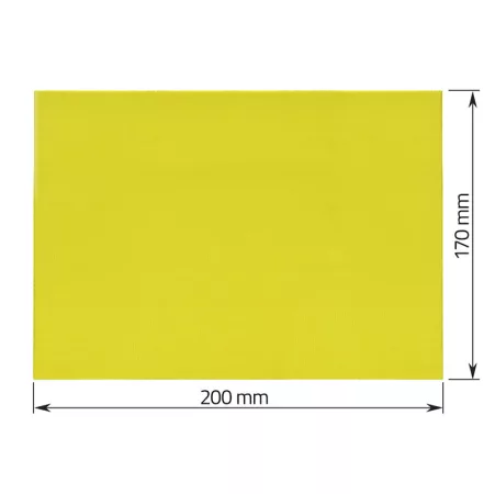 Epoxi szigetelőlap 0,5 x 200 x 170 mm akkumulátor készletekhez