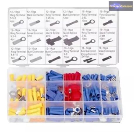 Csúszó és szemes saru csatlakozó készlet AVOSS GPC0421 160db