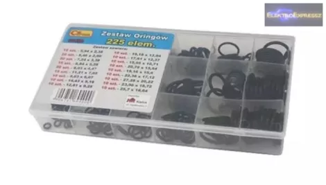 O-gyűrű készlet készlet AVOSS G0400 225db