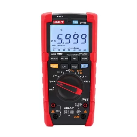 Multiméter UNI-T UT196 - Solar PRO