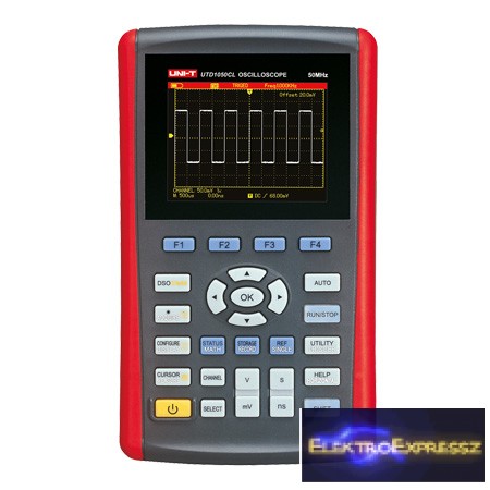 Oszcilloszkóp 25MHz UNI-T UTD1025CL