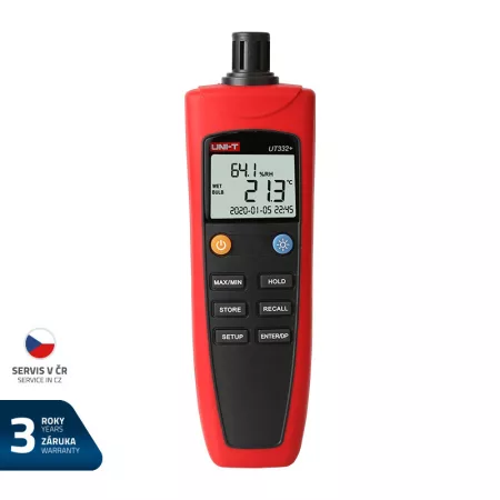 Thermometer and hygrometer UNI-T UT332+