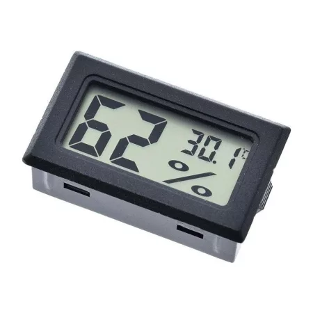 Thermometer and hygrometer FY-11 black Thermometer and hygrometer FY-11 black