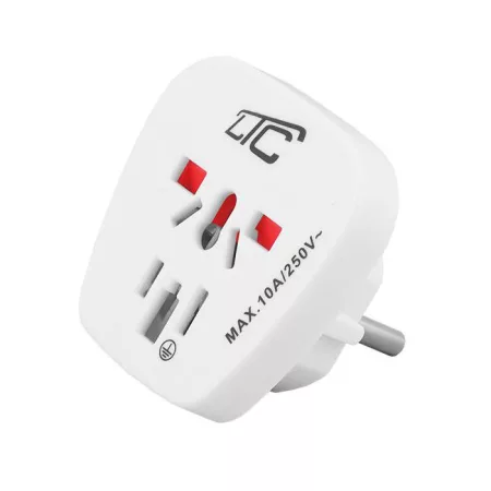 LTC LX6032 univerzális utazóadapter Csehországból 150 ország számára