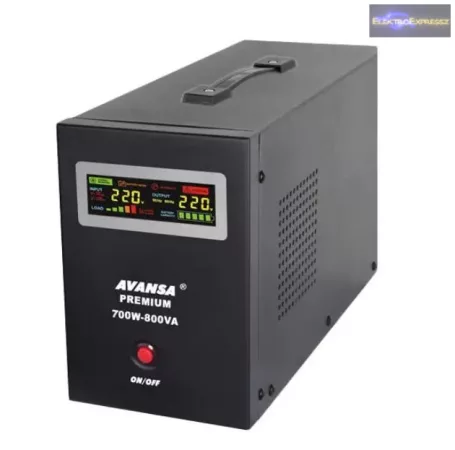 Szünetmentes tápegység 500W  valós szinuszos AVANSA Prémium
