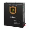 KEMOT PROsinus-1000 12V 230V 1000VA 700W fekete falra szerelhető tartalék tápegység