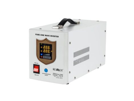 Backup power supply KEMOT PROsinus-1000 12V 230V 1000VA 700W White