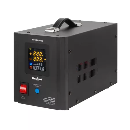 REBEL POWER-1000 12V 230V 1000VA 700W fekete tápegység