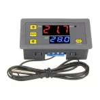 W3230 digitális termosztát, -50-től 120°C-ig, 24VDC