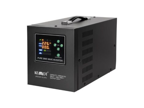 Backup power supply KEMOT PROsinus-1500-LFP4 12V 230V 1500VA 1050W Black URZ3427-12-LFP4