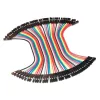 Dupont csatlakozó kábelek 40pin, 10cm, aljzat-aljzat