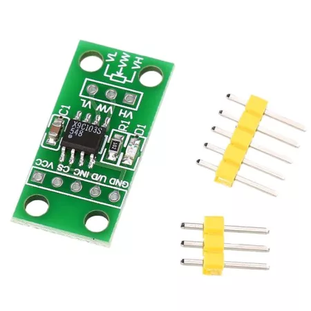 Digitális potenciométer 10kohm, X9C103S modullal