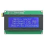   LCD2004 IIC / I2C kijelző, 20x4 karakter, kék háttérvilágítás