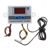 Digitális termosztát XH-W3001, -50-től +110 °C-ig, 12V tápellátás