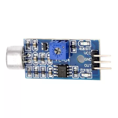 Hangérzékelő - modul LM393-mal Hangérzékelő - modul LM393-mal