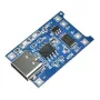   Li-Ion töltő cella 1A védelemmel, modul IC TP4056-tal (USB C)
