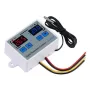   Digitális termosztát XK-W1010, -50-től +120 °C-ig, tápegység 230V