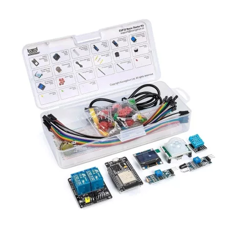 Arduino ESP32 alap kezdő készlet, WiFi oktató készlet