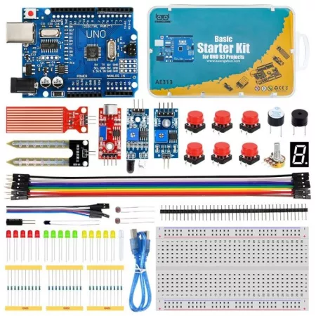 Arduino alap kezdő készlet, R3 projektek oktató készlet